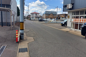 奥羽本線「泉外旭川」駅から当院までの道順6